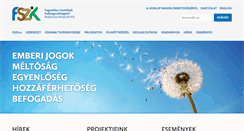 Desktop Screenshot of fszk.hu
